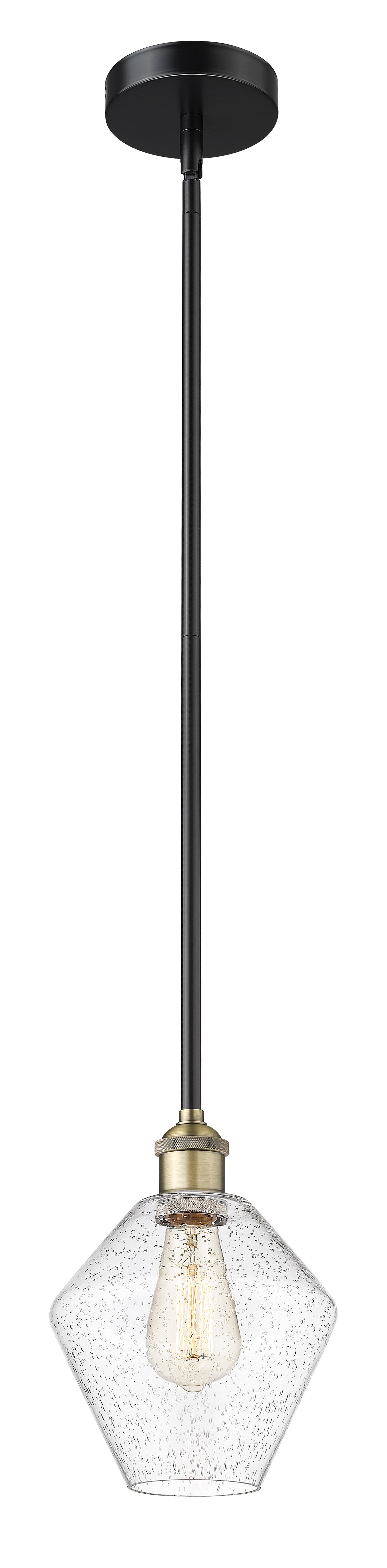 Edison Mini Pendant Antique Brass Finish