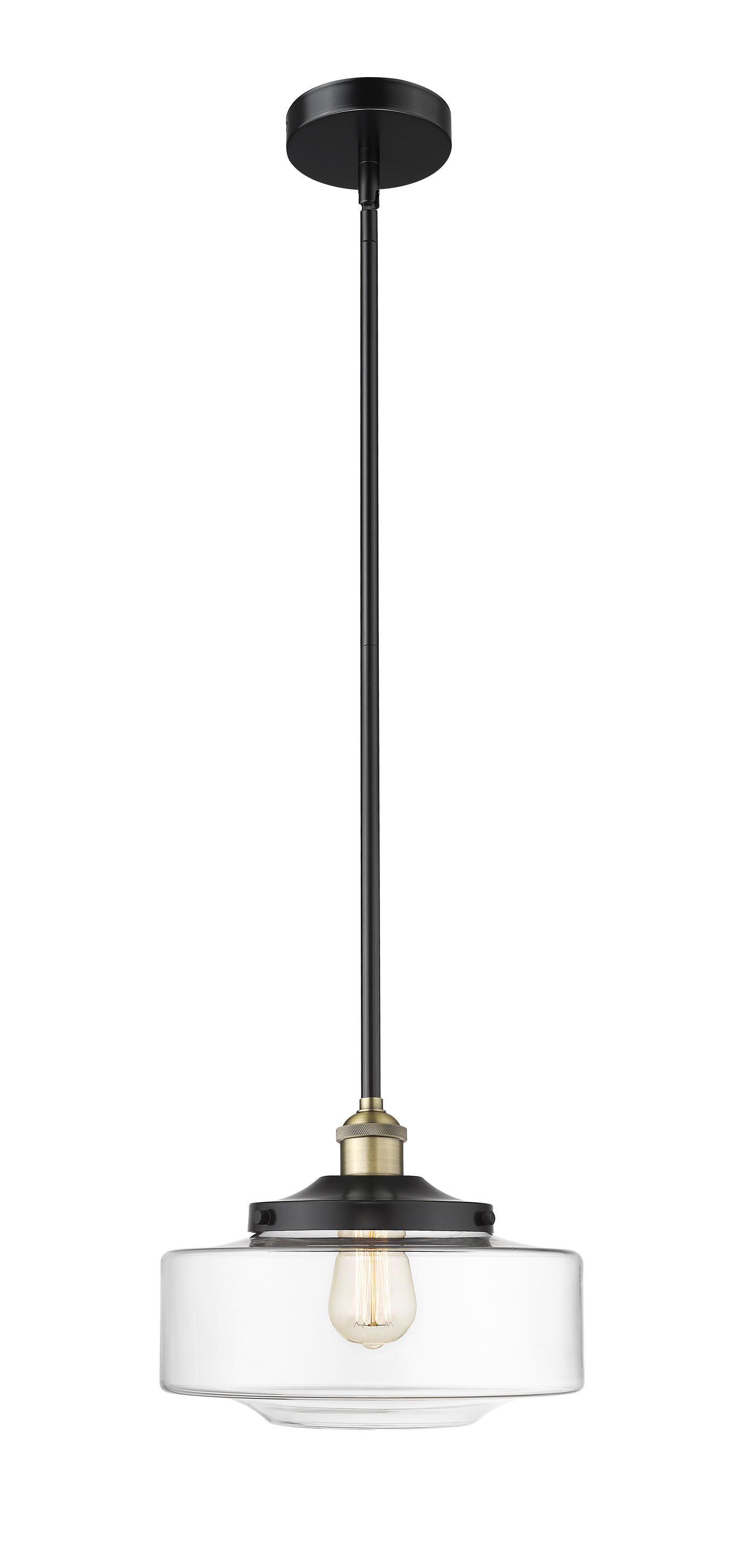 Edison Mini Pendant Antique Brass Finish