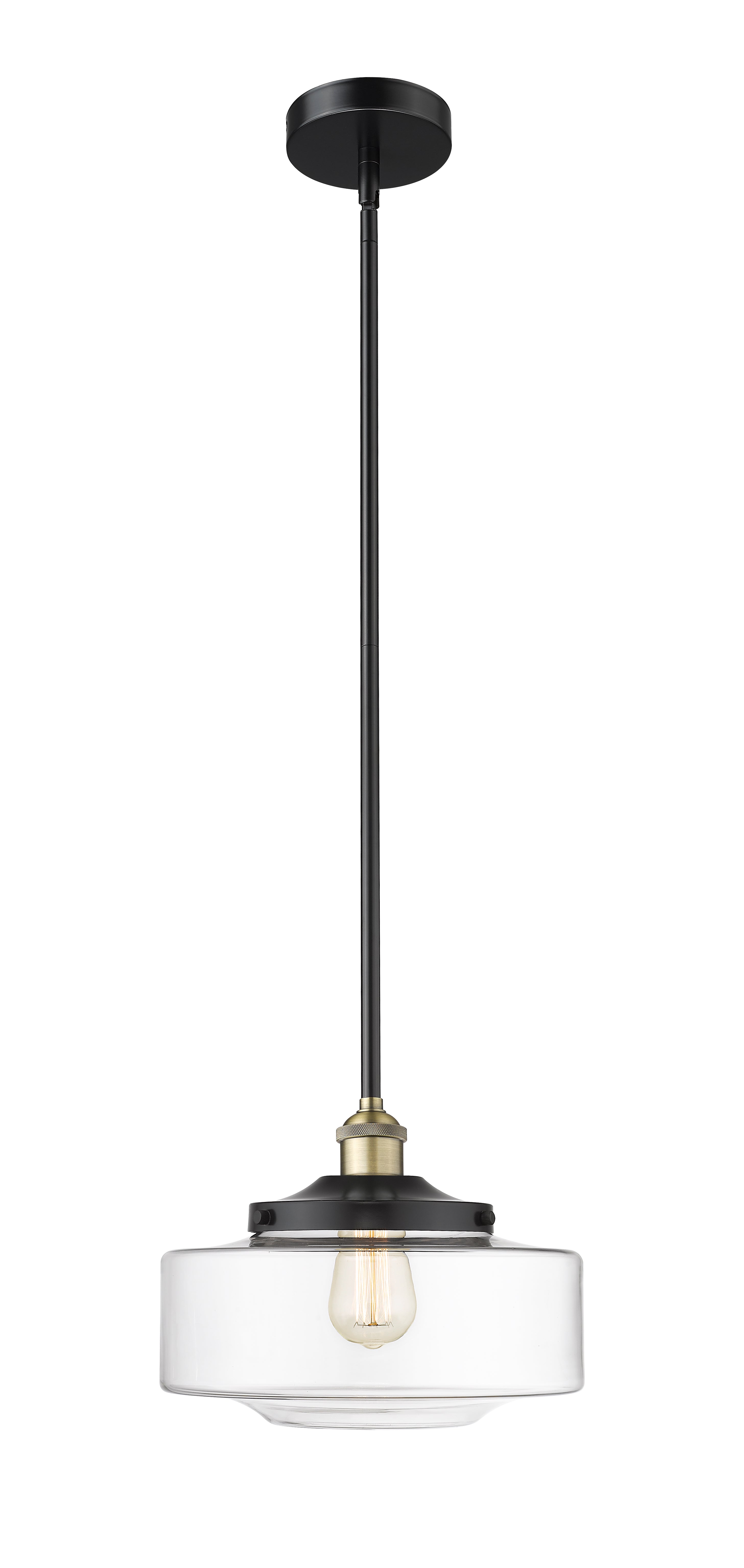 Edison Mini Pendant Antique Brass Finish