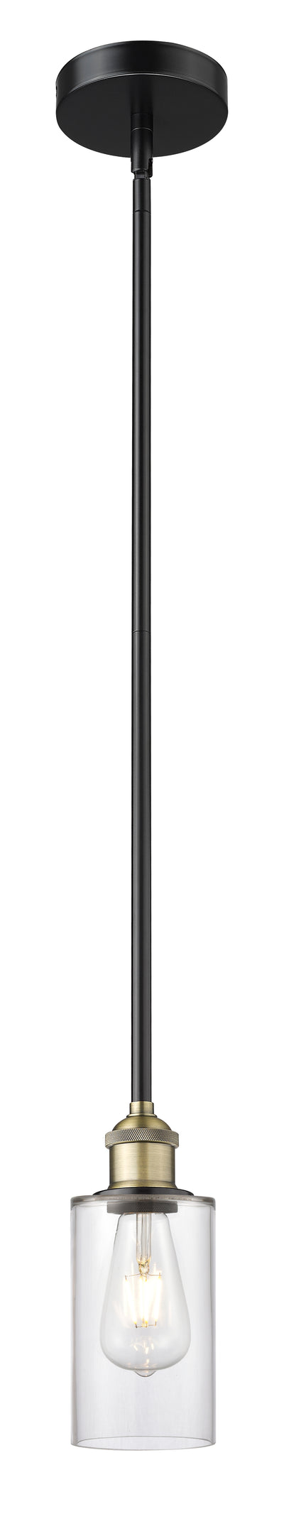 Edison Mini Pendant Antique Brass Finish