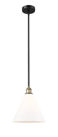 Edison Mini Pendant Antique Brass Glass