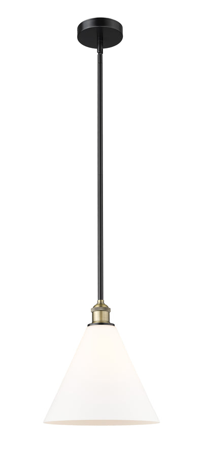 Edison Mini Pendant Antique Brass Glass