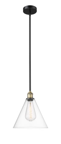 Edison Mini Pendant Antique Brass Glass