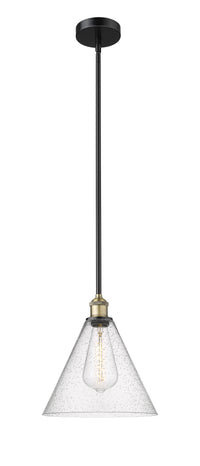 Edison Mini Pendant Antique Brass Glass