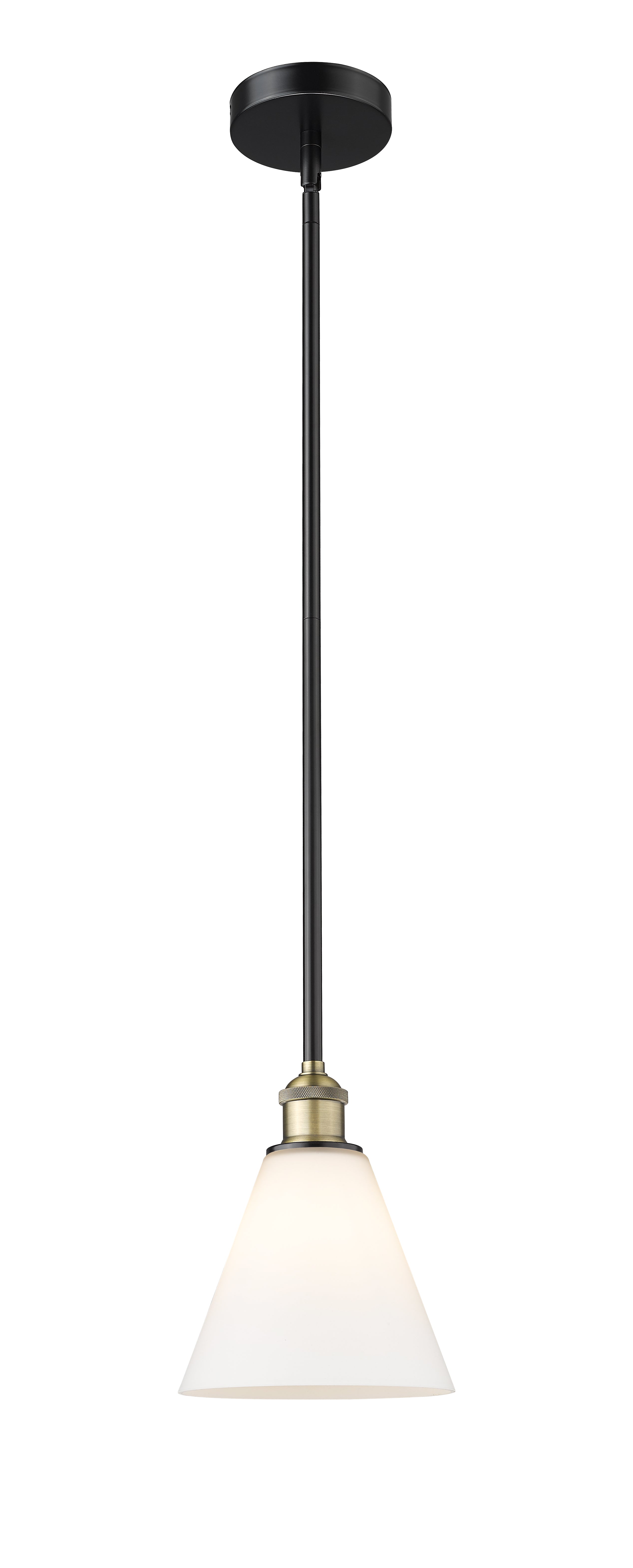 Edison Mini Pendant Antique Brass Finish