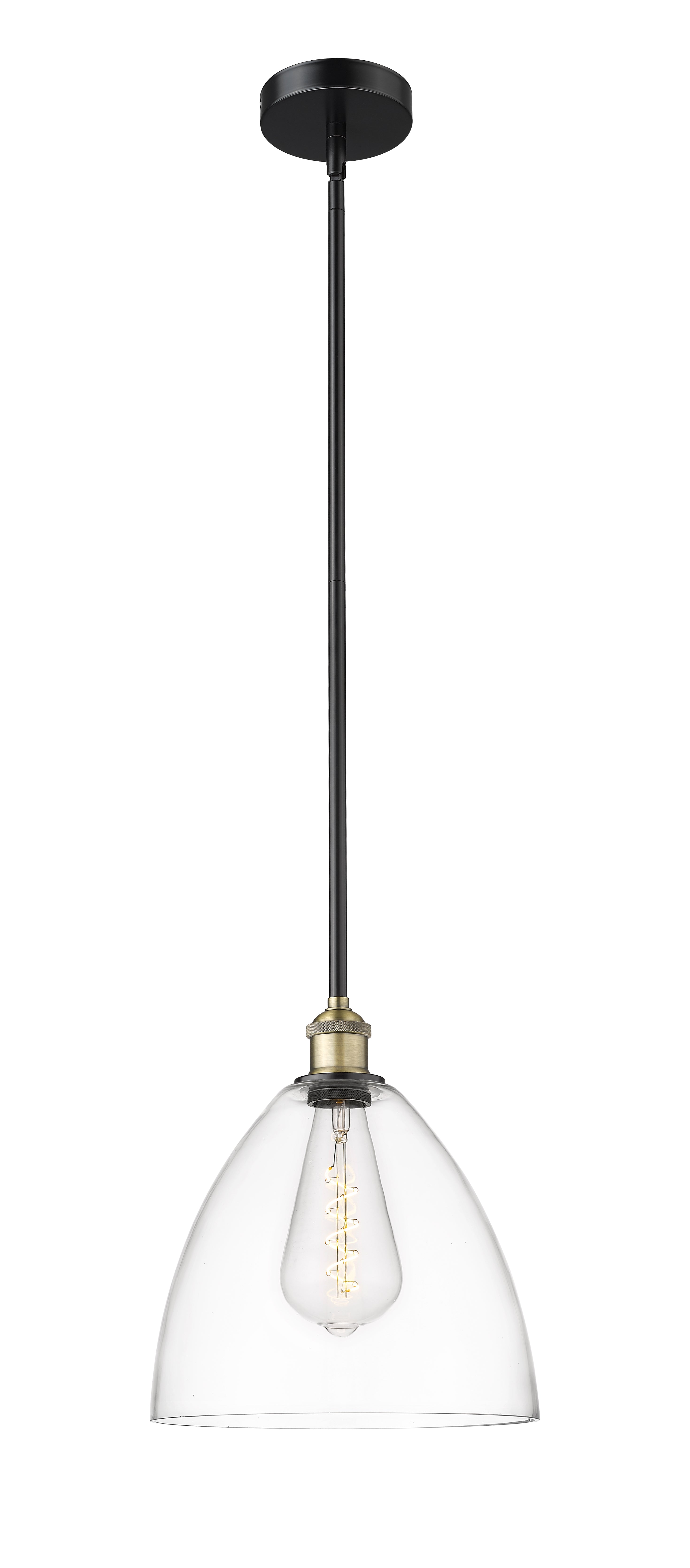 Edison Mini Pendant Antique Cast Brass