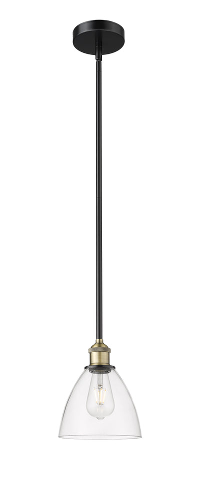 Edison Mini Pendant Antique Brass 9 Inches
