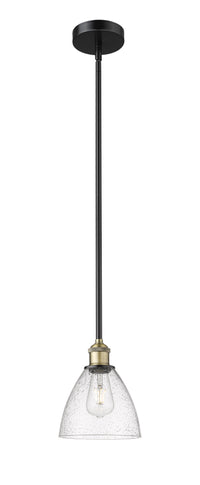 Edison Mini Pendant Antique Brass Finish