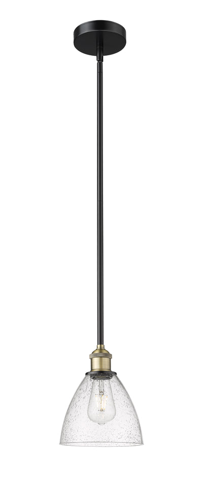 Edison Mini Pendant Antique Brass 9 Inches