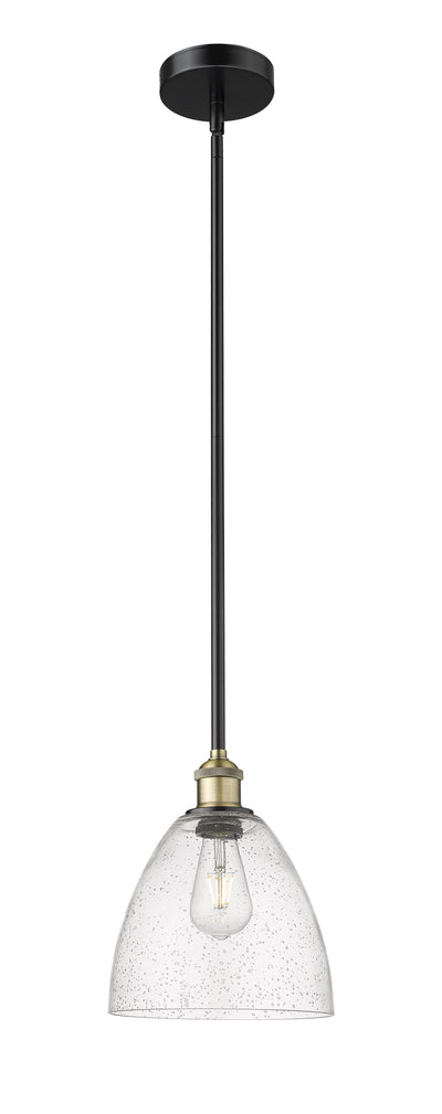 Edison Mini Pendant Antique Brass Cast