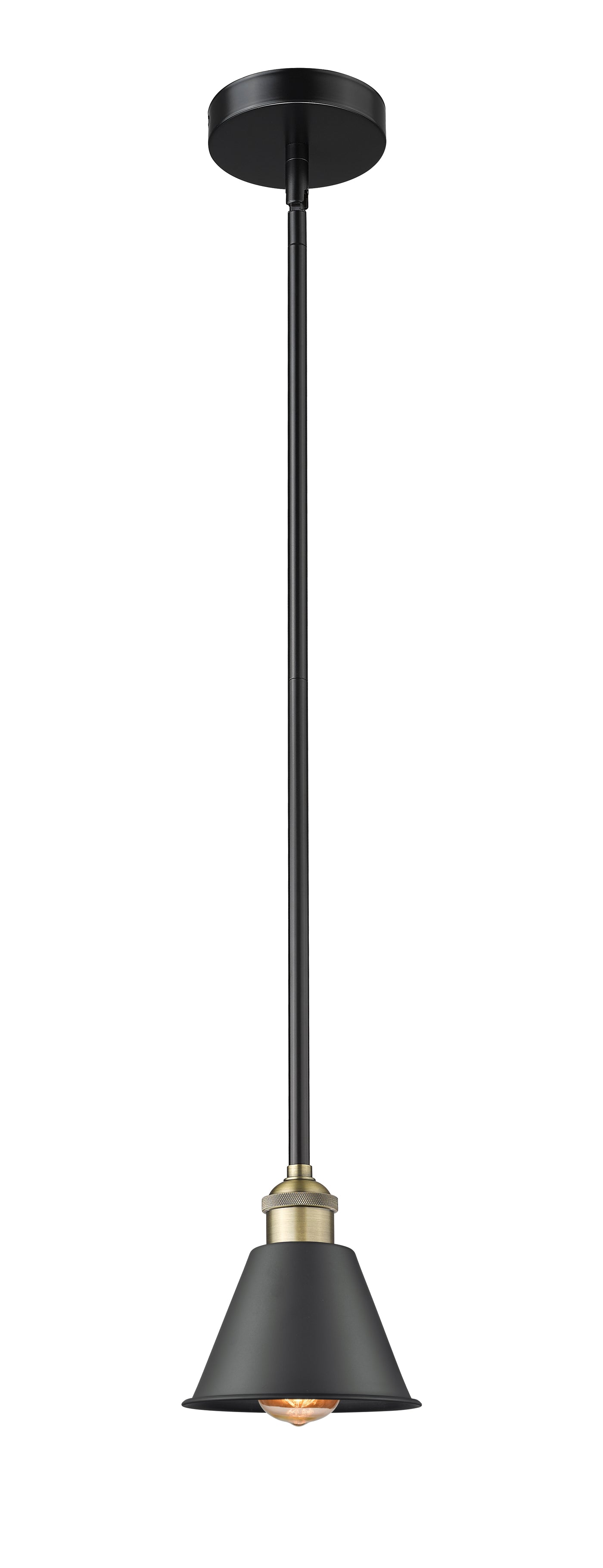 Edison Mini Pendant Antique Brass Finish