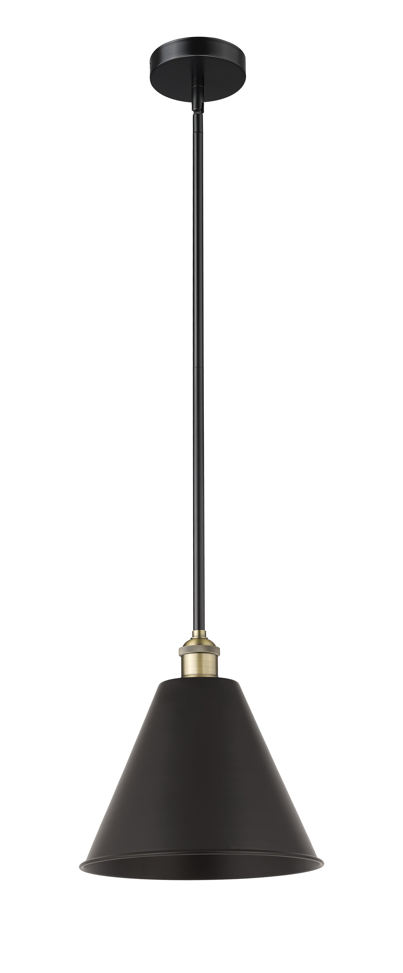Edison Mini Pendant Antique Brass Finish