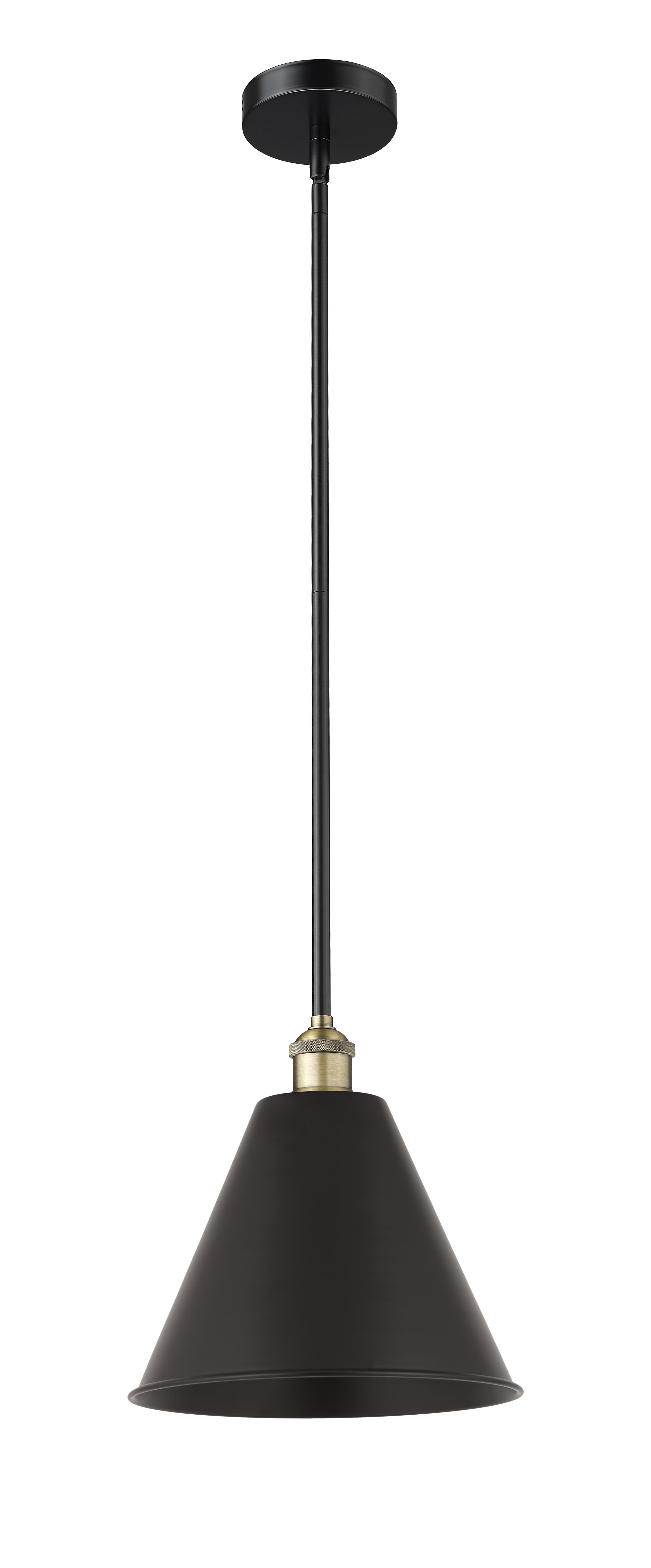 Edison Mini Pendant Antique Brass Finish