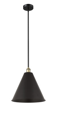 Edison Mini Pendant Antique Brass 16 Inch