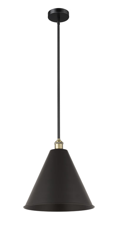 Edison Mini Pendant Antique Brass 16 Inch