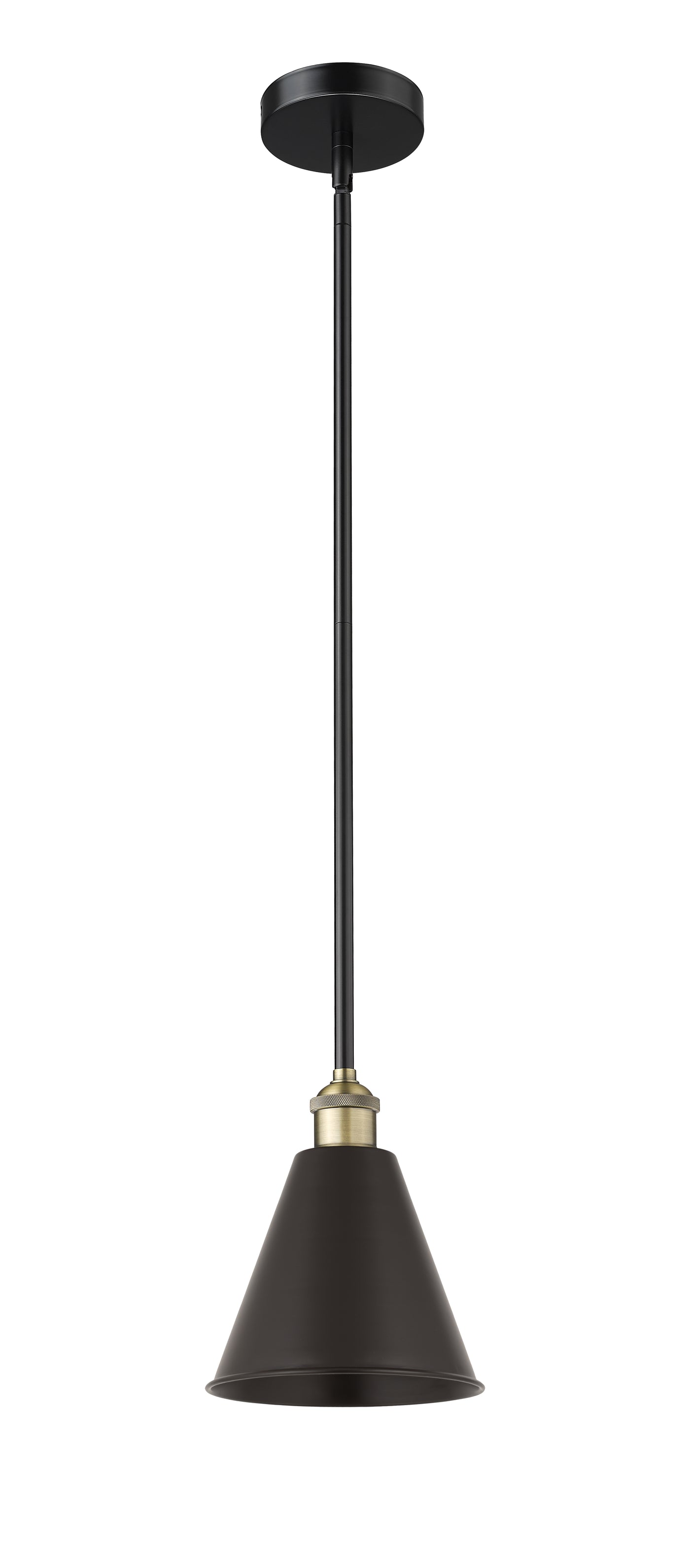 Edison Mini Pendant Antique Brass Finish