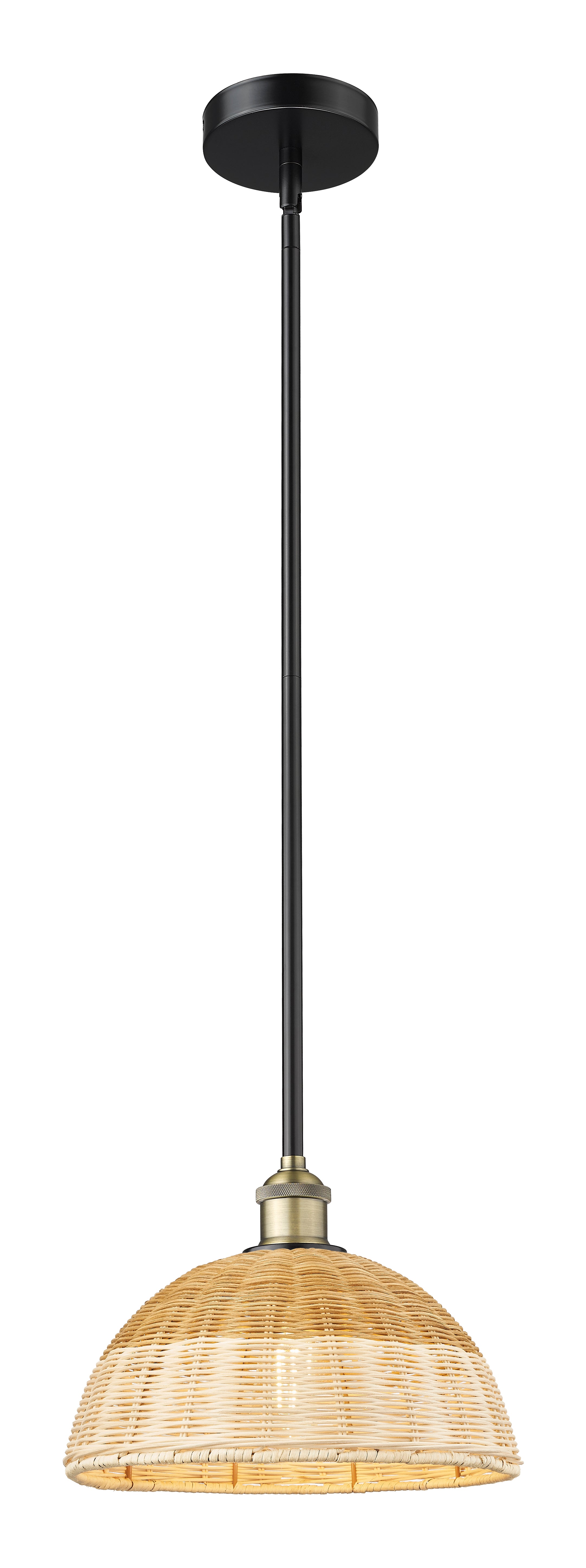 Edison Mini Pendant Antique Brass Finish
