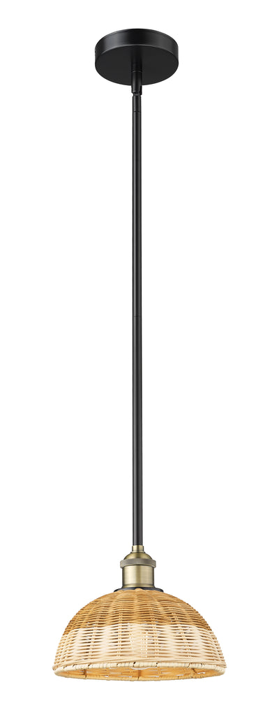 Edison Mini Pendant Antique Brass 9 Inch