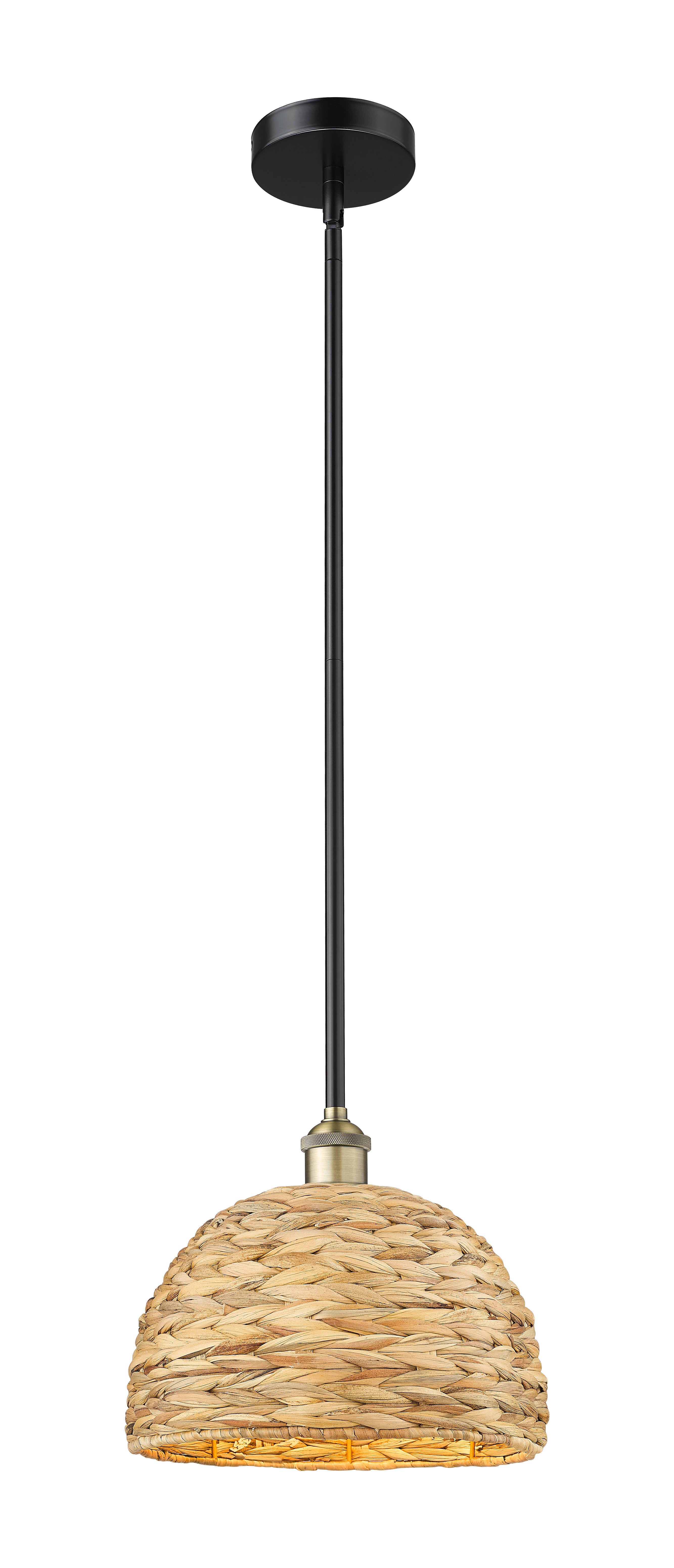 Edison Mini Pendant Antique Brass Finish