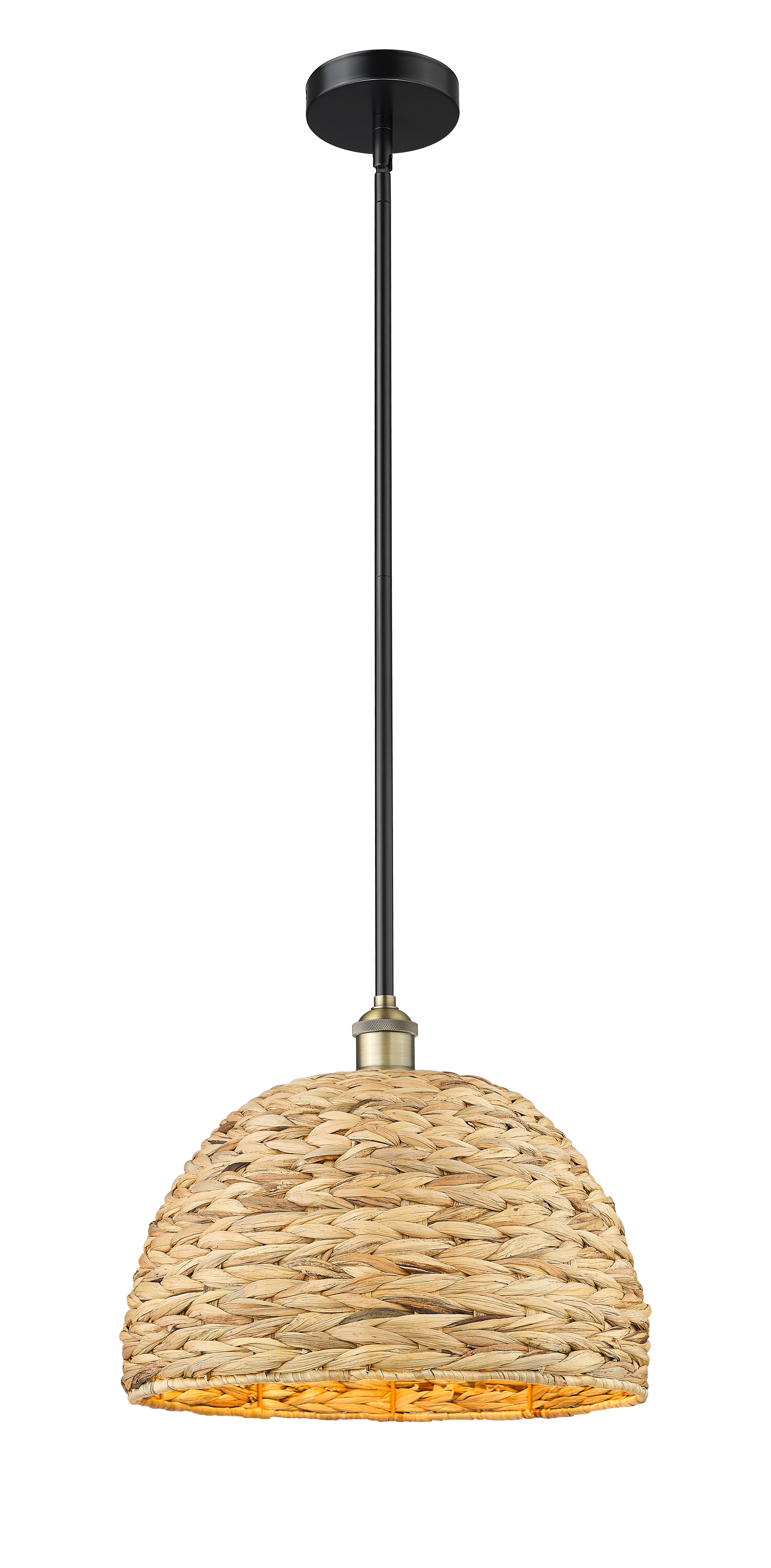 Edison Mini Pendant Antique Brass Finish