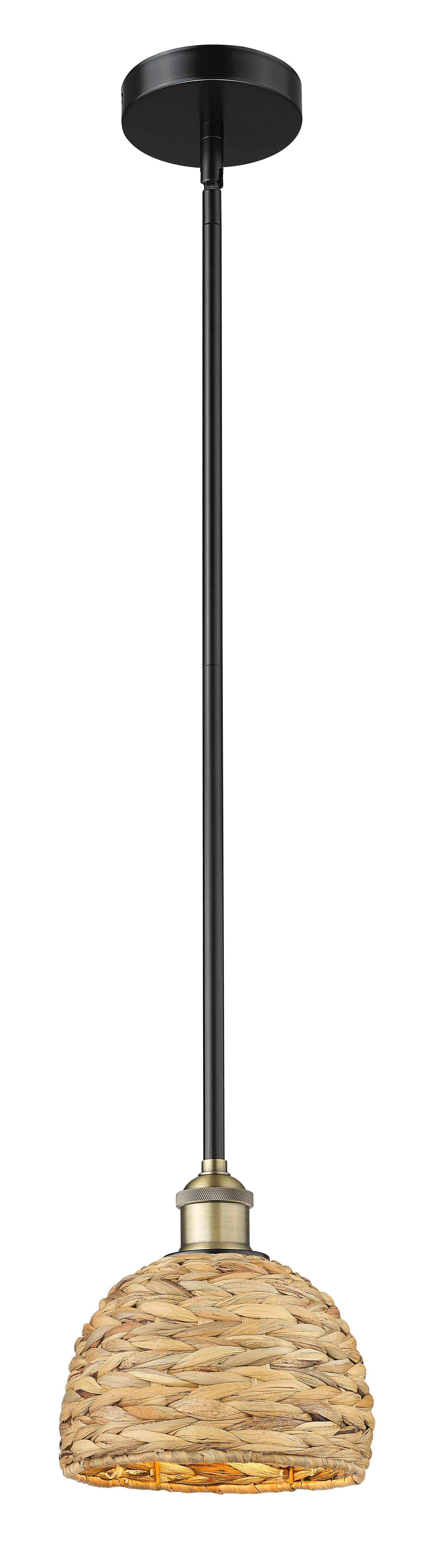 Edison Mini Pendant Antique Brass Finish