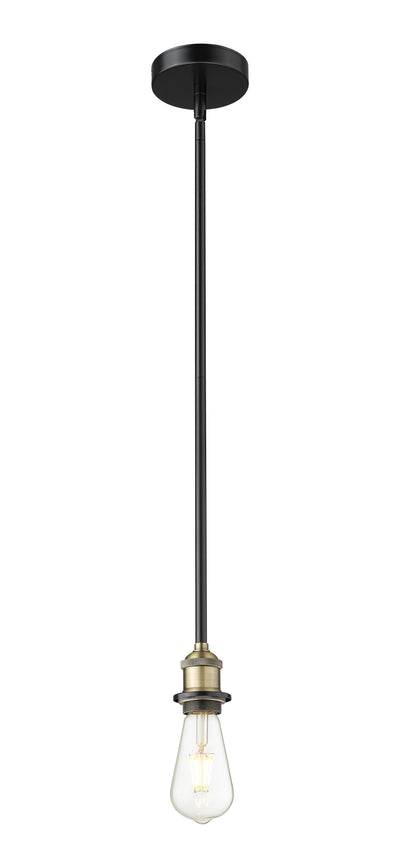 Edison Mini Pendant Antique Brass Steel