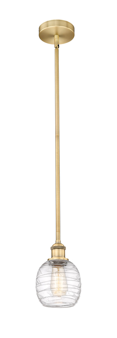 Edison Mini Pendant Antique Brass Finish