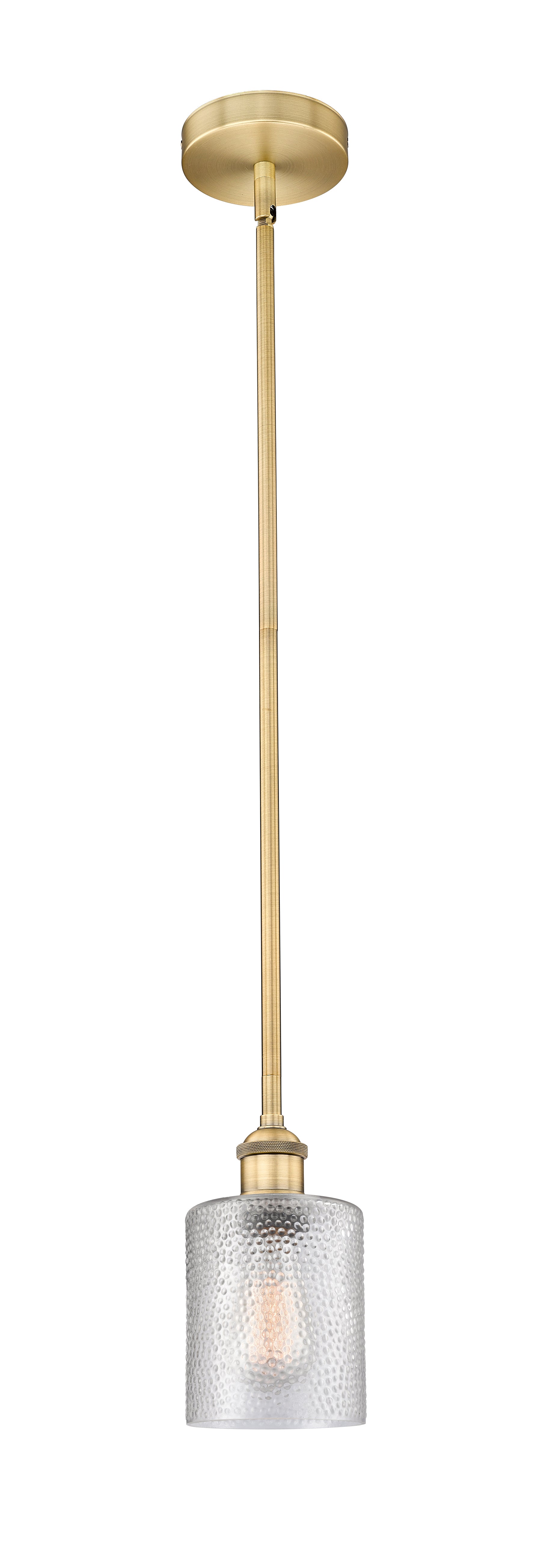 Edison Mini Pendant Cast Brass