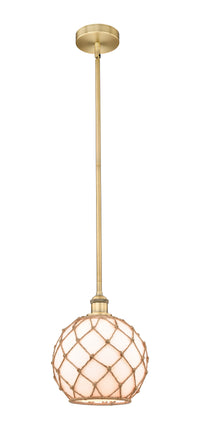 Edison Mini Pendant Antique Brass Cast