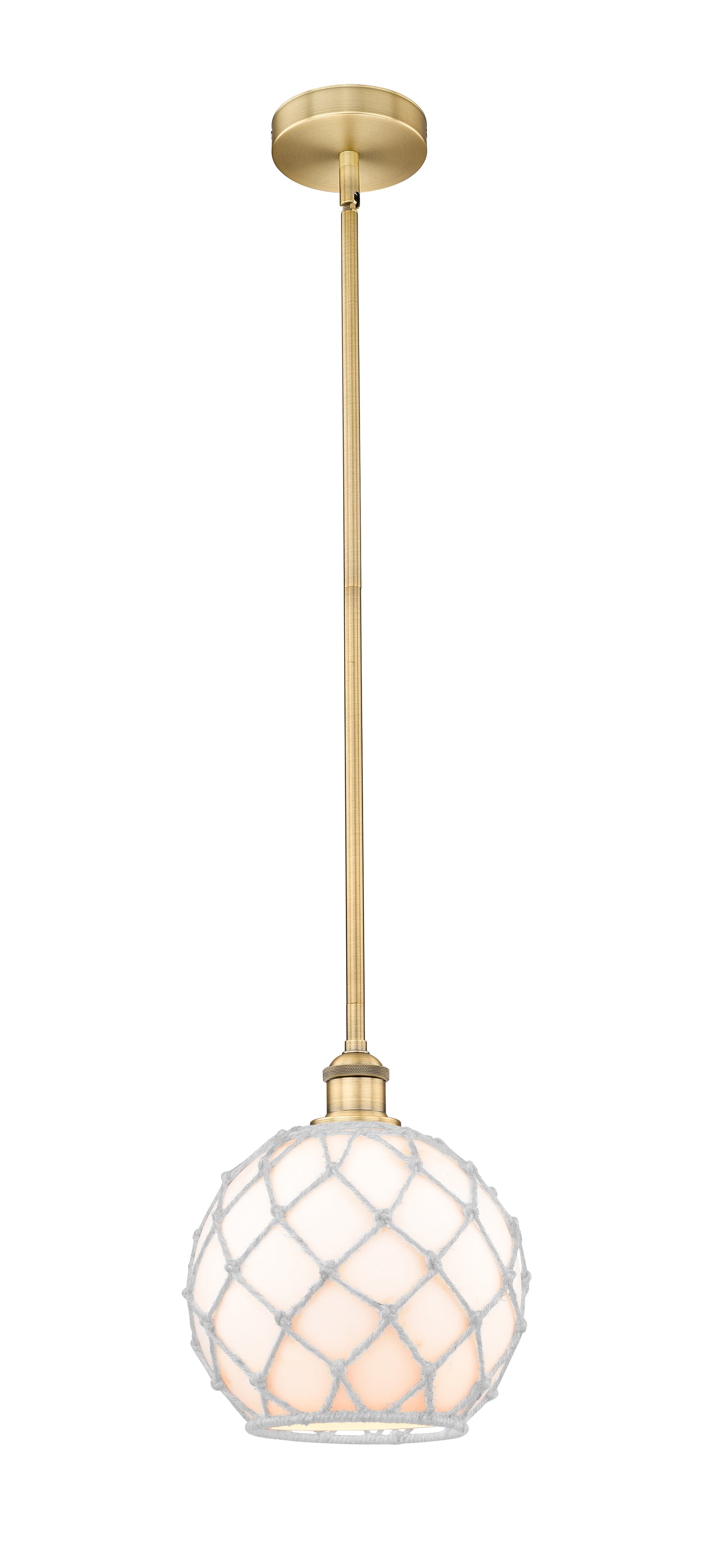 Edison Mini Pendant Antique Brass Finish