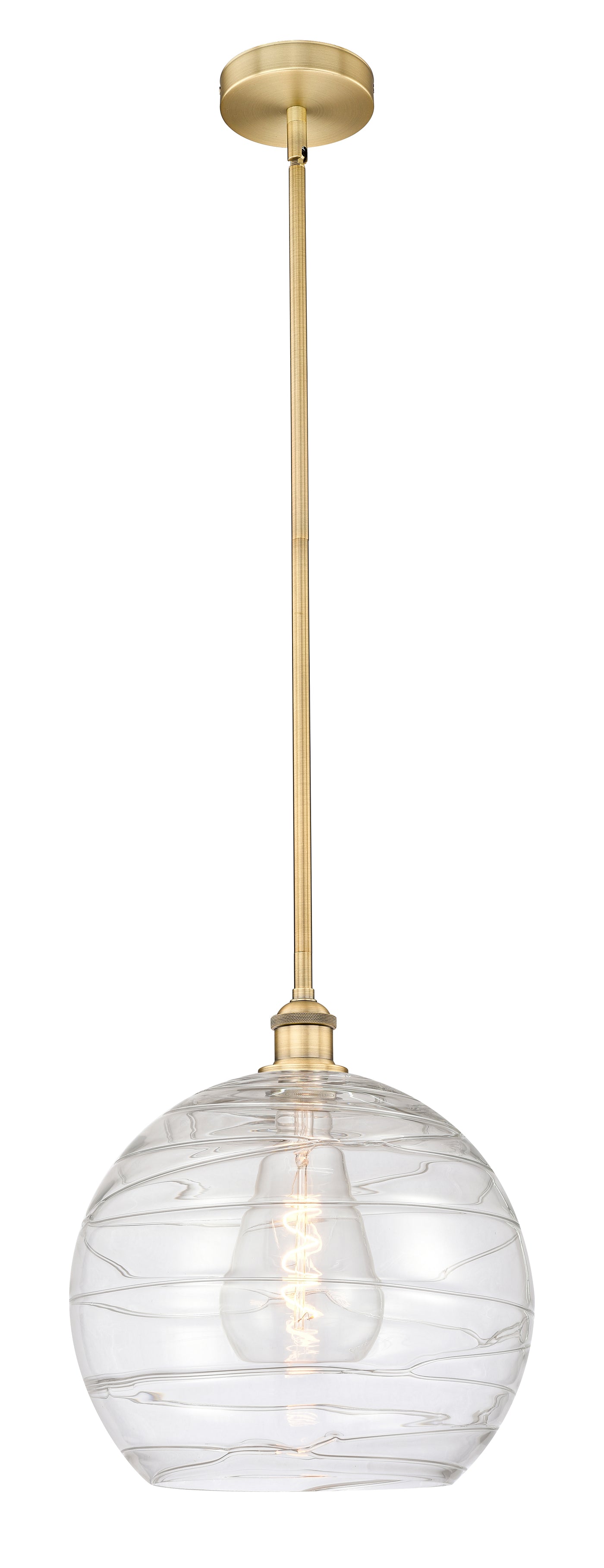 Edison Mini Pendant 13.75 Inch Brass