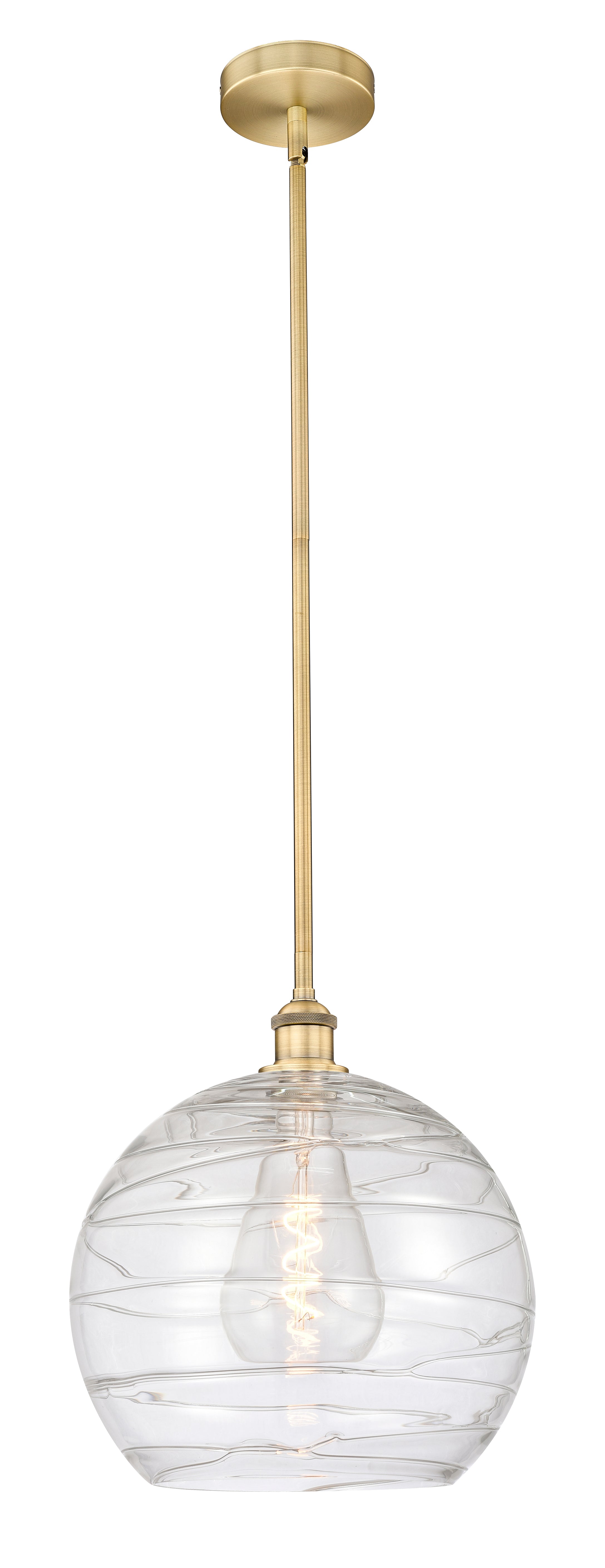 Edison Mini Pendant 13.75 Inch Brass