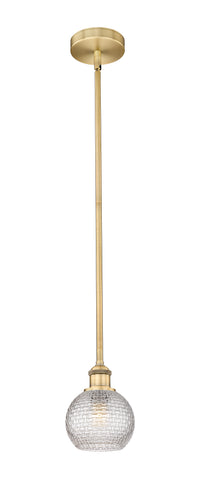 Edison Mini Pendant Antique Brass Finish