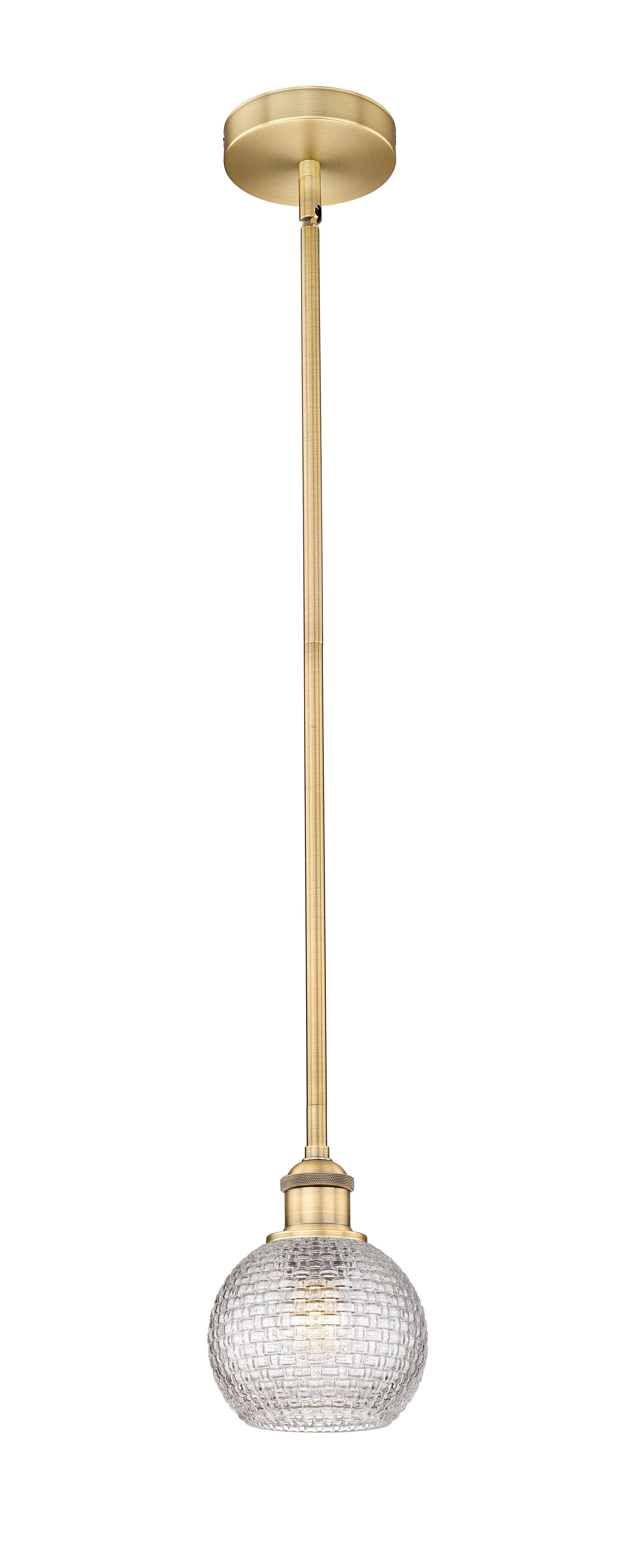 Edison Mini Pendant Antique Brass Finish