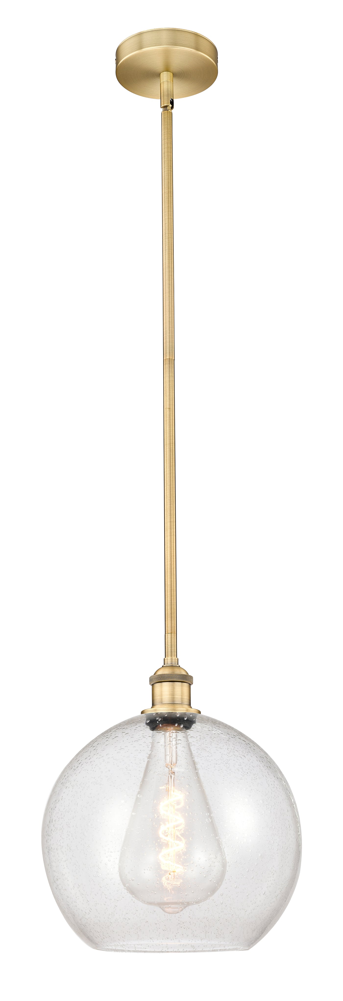 Edison Mini Pendant Antique Brass Finish
