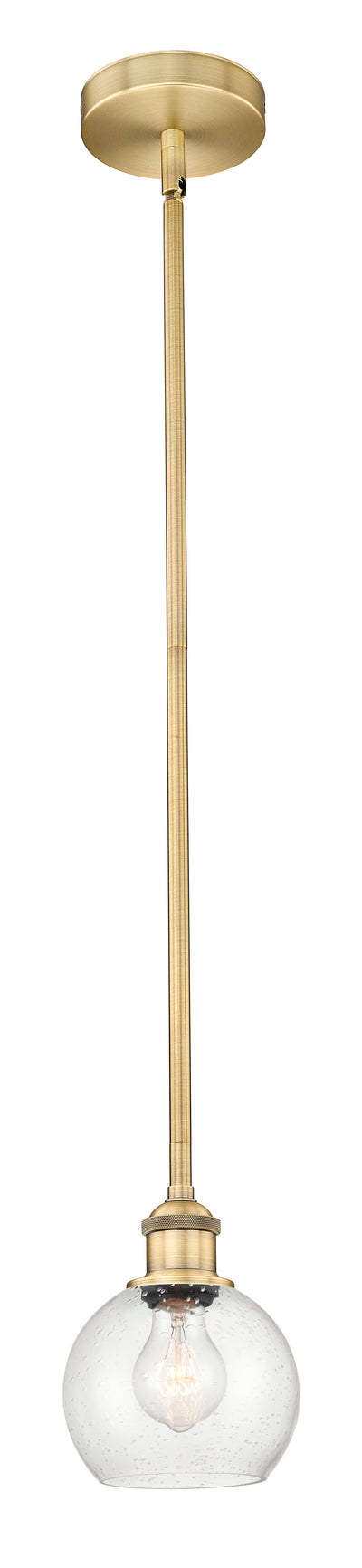 Edison Mini Pendant Antique Brass Finish