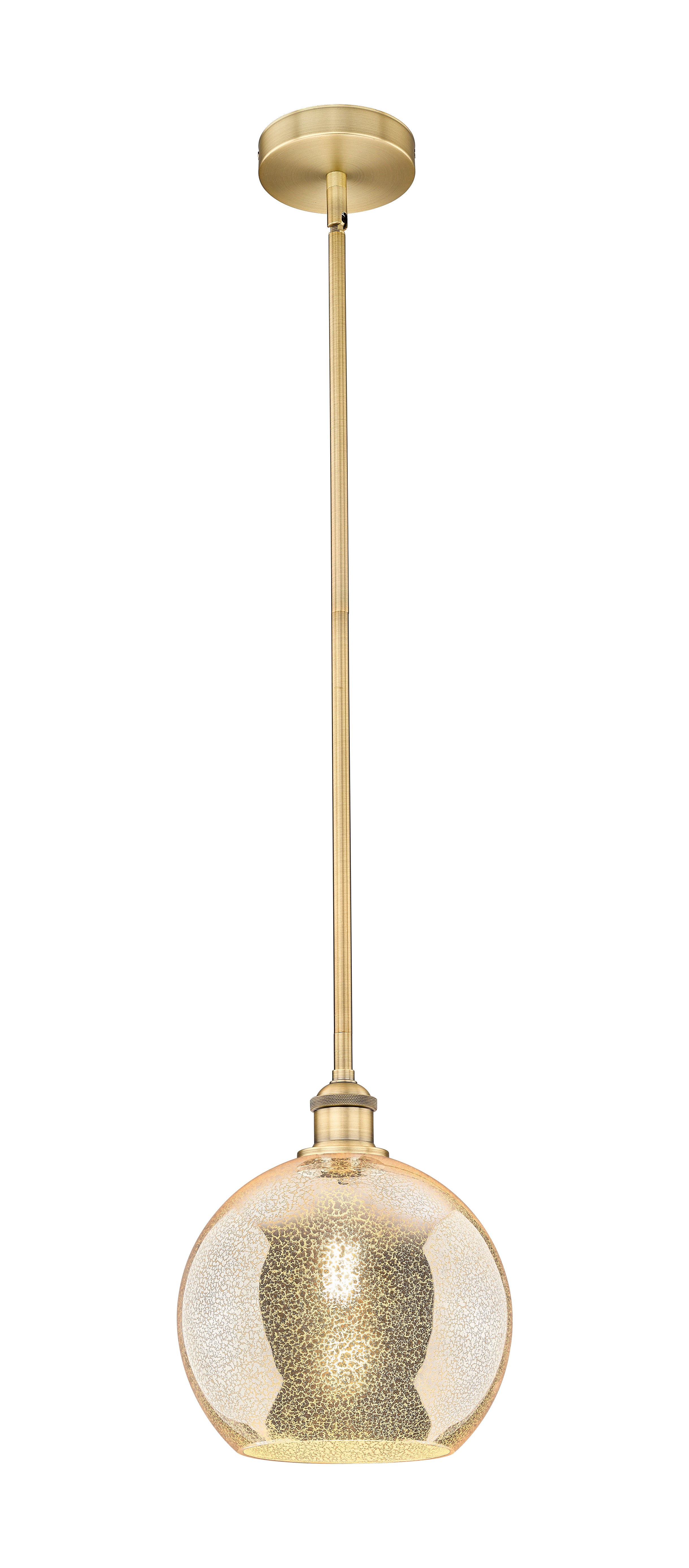 Edison Mini Pendant Antique Brass Finish