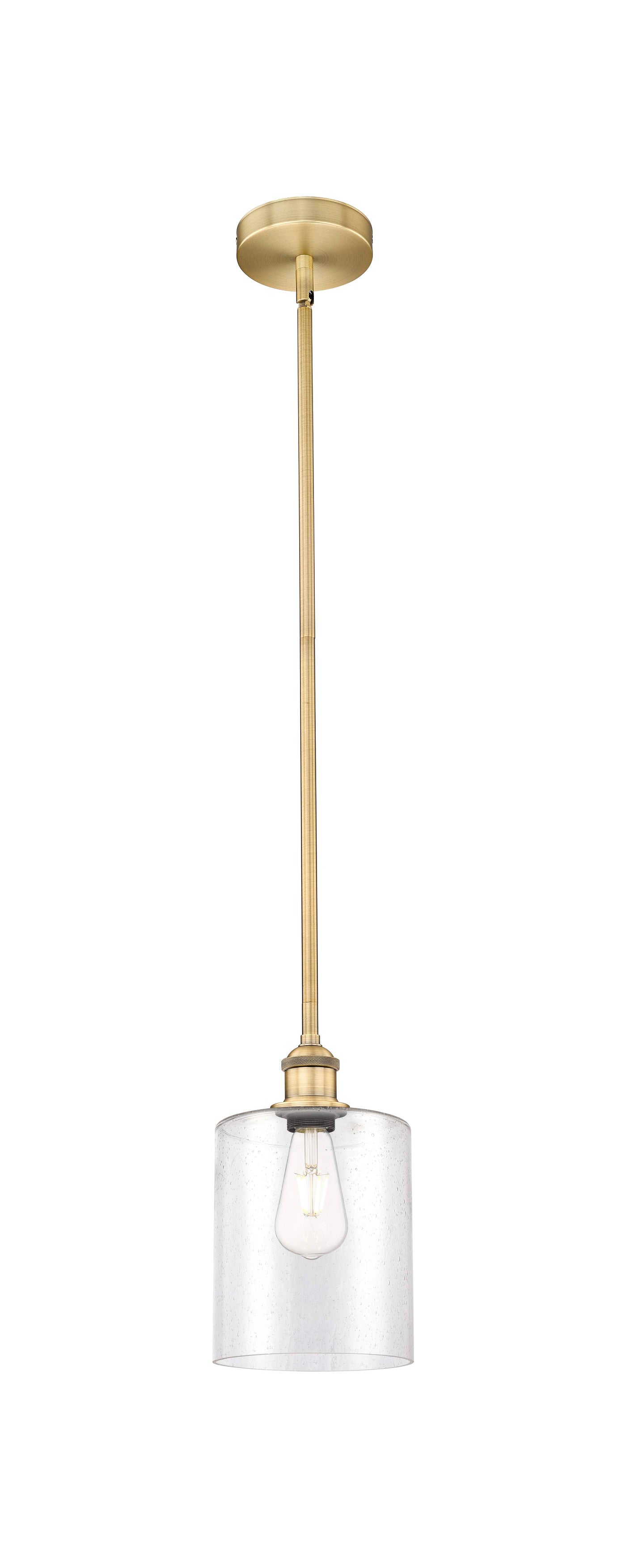 Edison Mini Pendant Antique Brass Finish