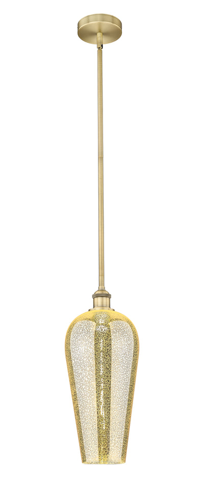 Edison Mini Pendant Antique Brass Finish