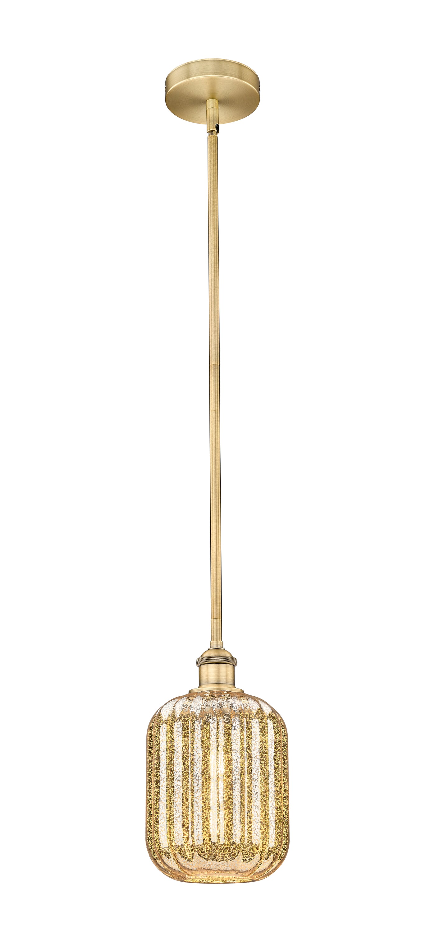 Edison Mini Pendant Antique Brass Finish