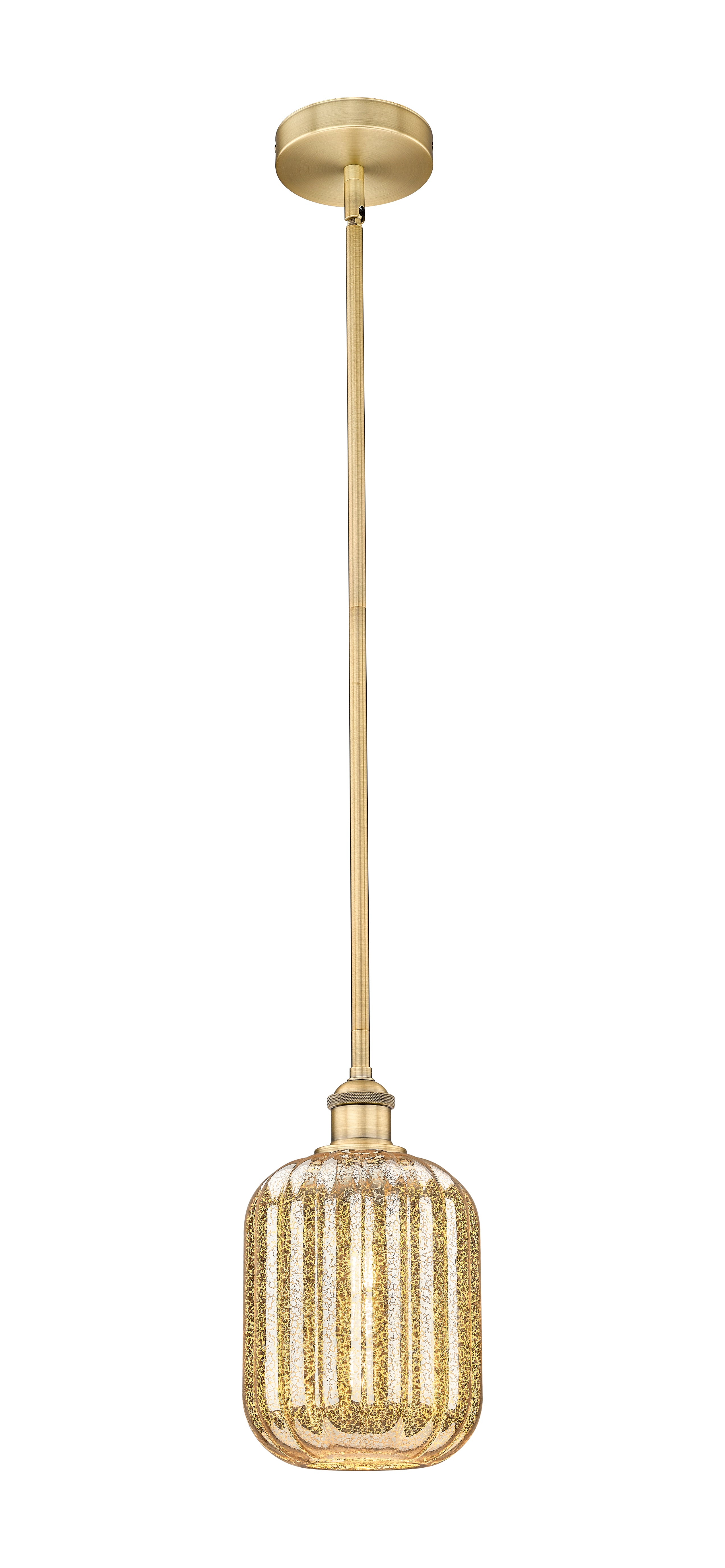 Edison Mini Pendant Antique Brass Finish