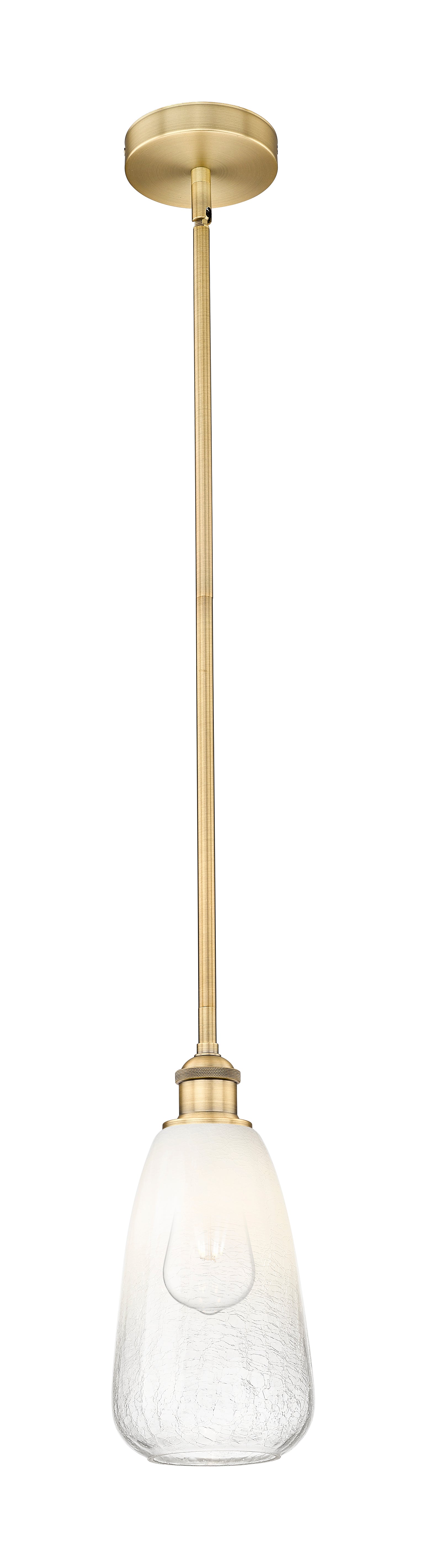 Edison Mini Pendant Antique Brass 6 Inch