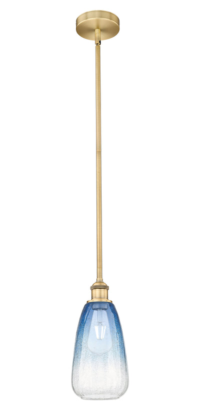 Edison Mini Pendant Antique Brass 6 Inch
