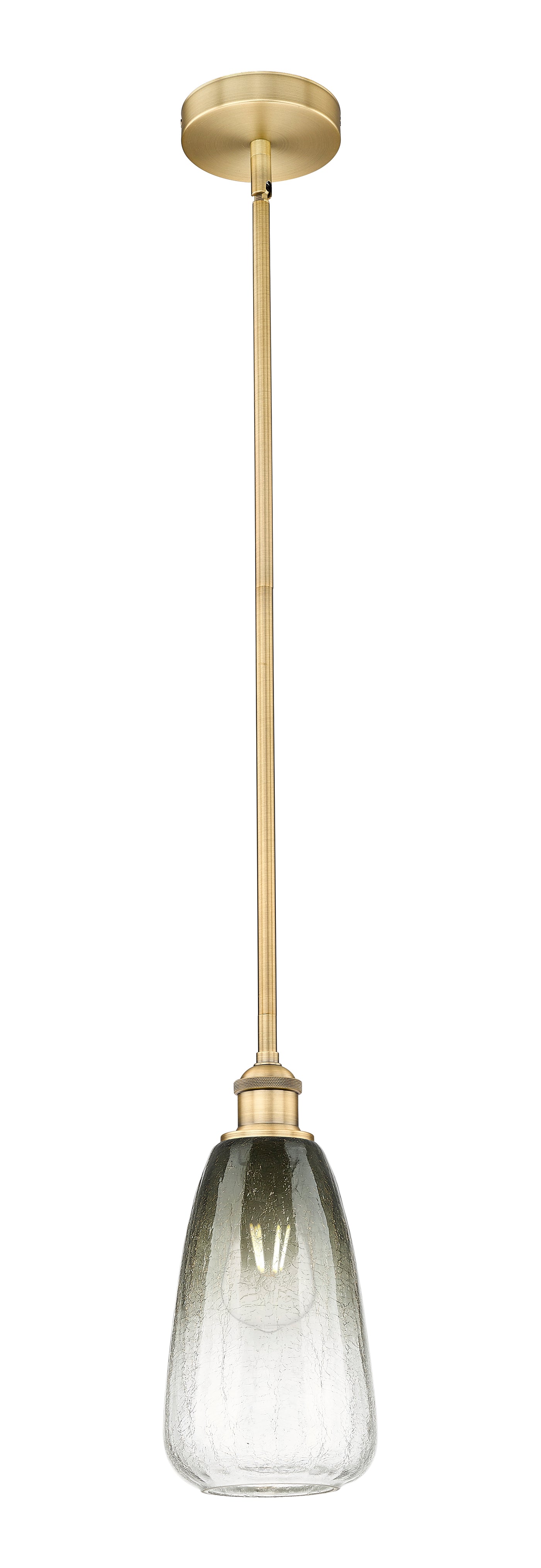 Edison Mini Pendant Antique Brass 6 Inch