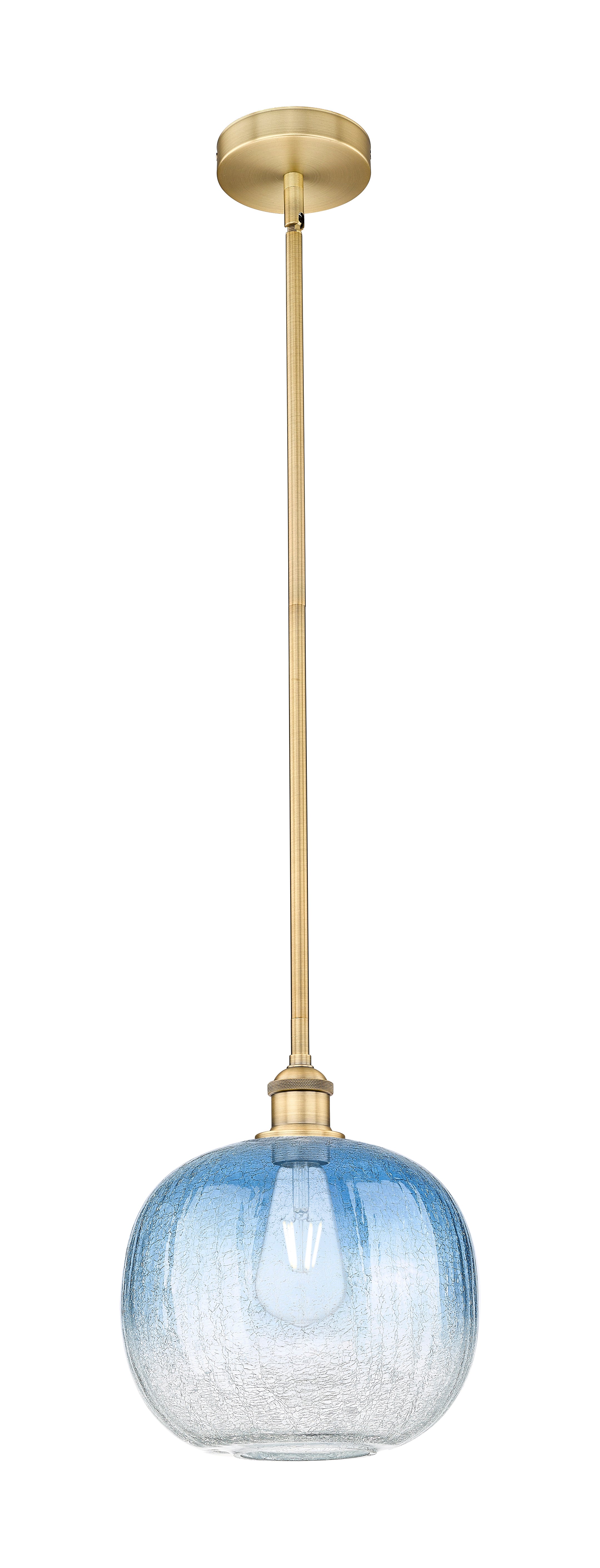 Edison Mini Pendant Antique Brass Cast