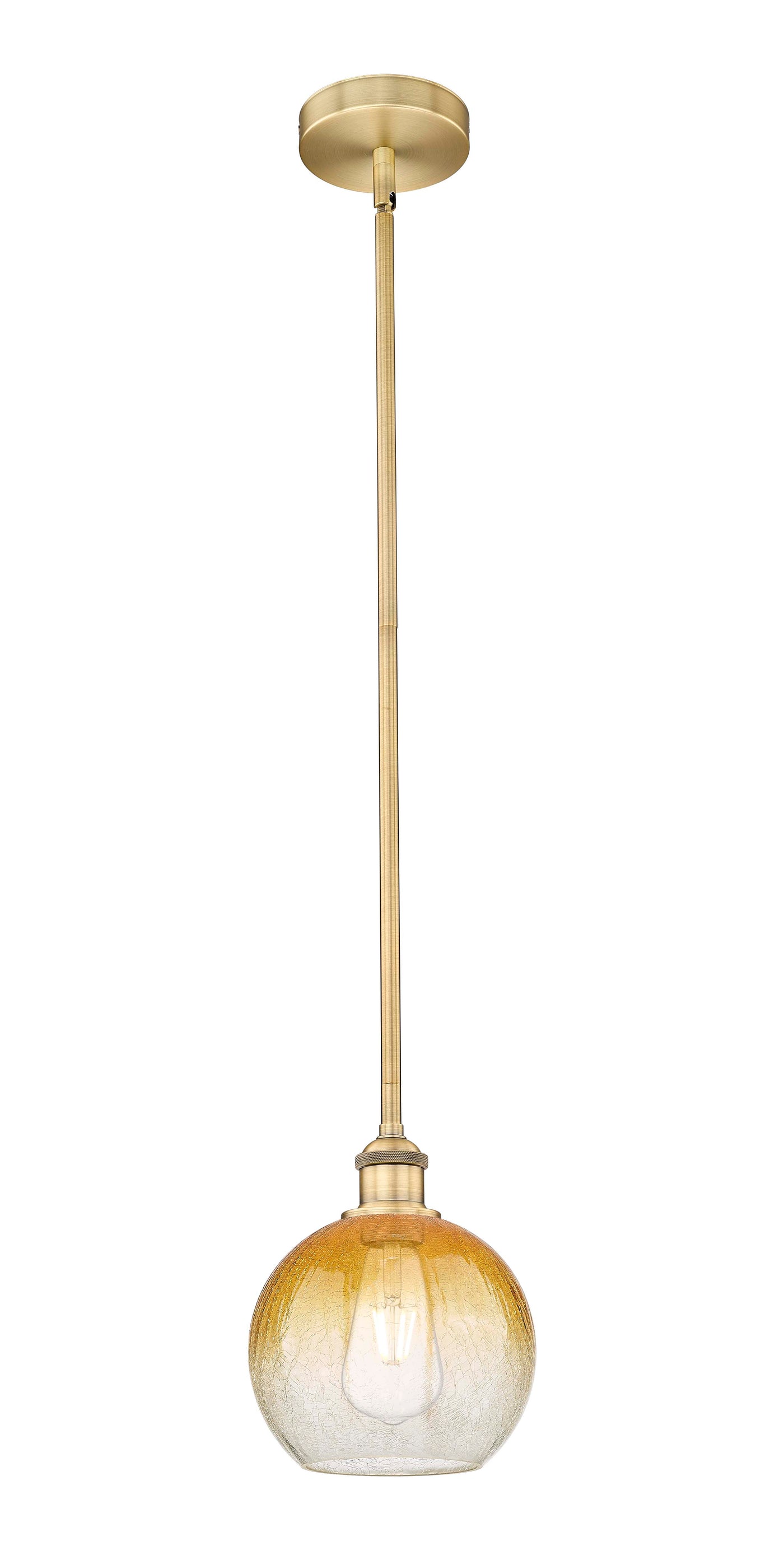 Edison Mini Pendant Antique Brass Finish