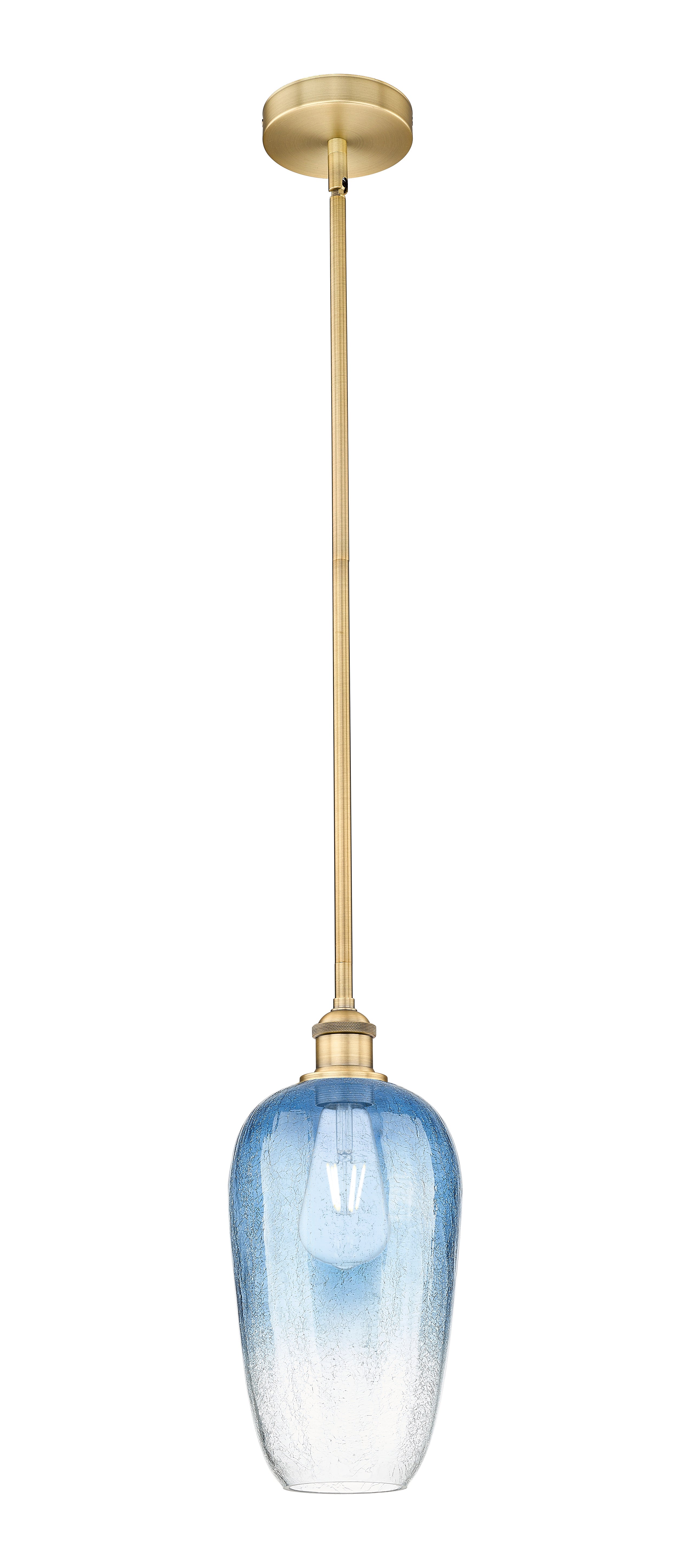 Edison Mini Pendant Antique Cast Brass