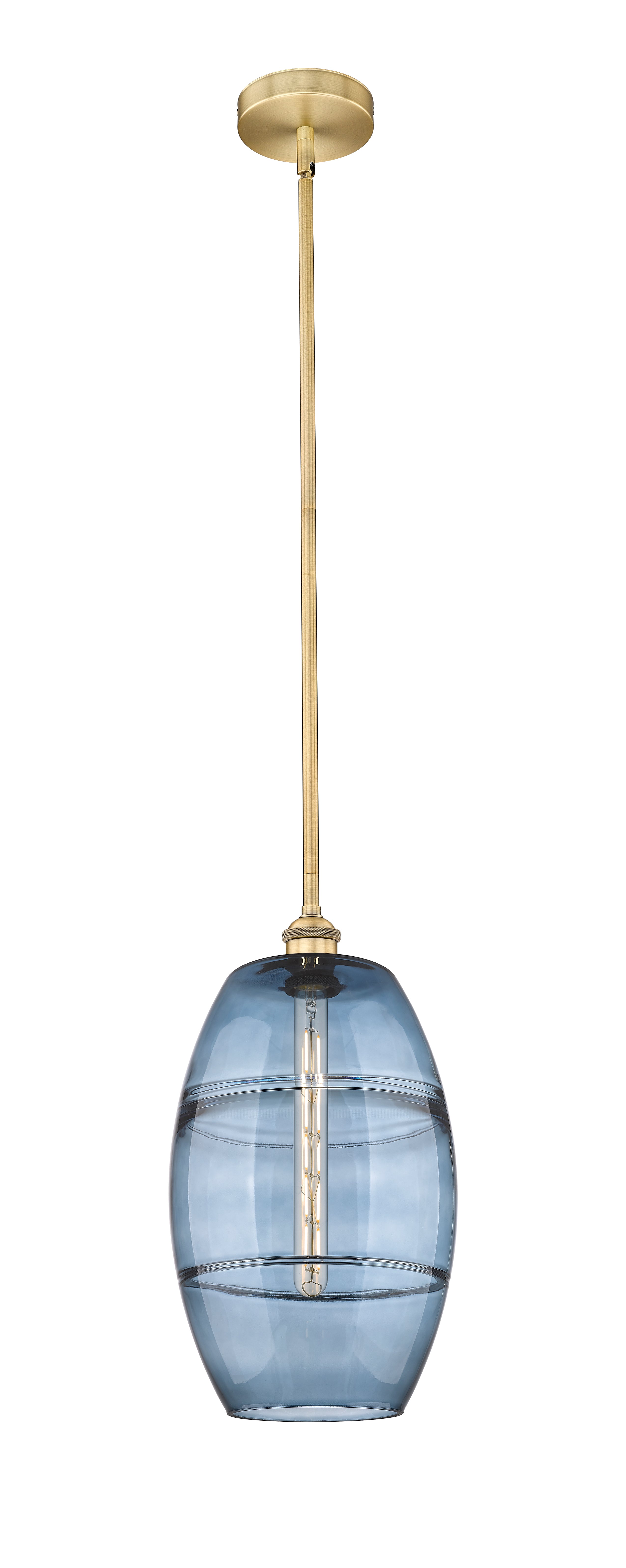 Edison Mini Pendant Antique Brass Finish