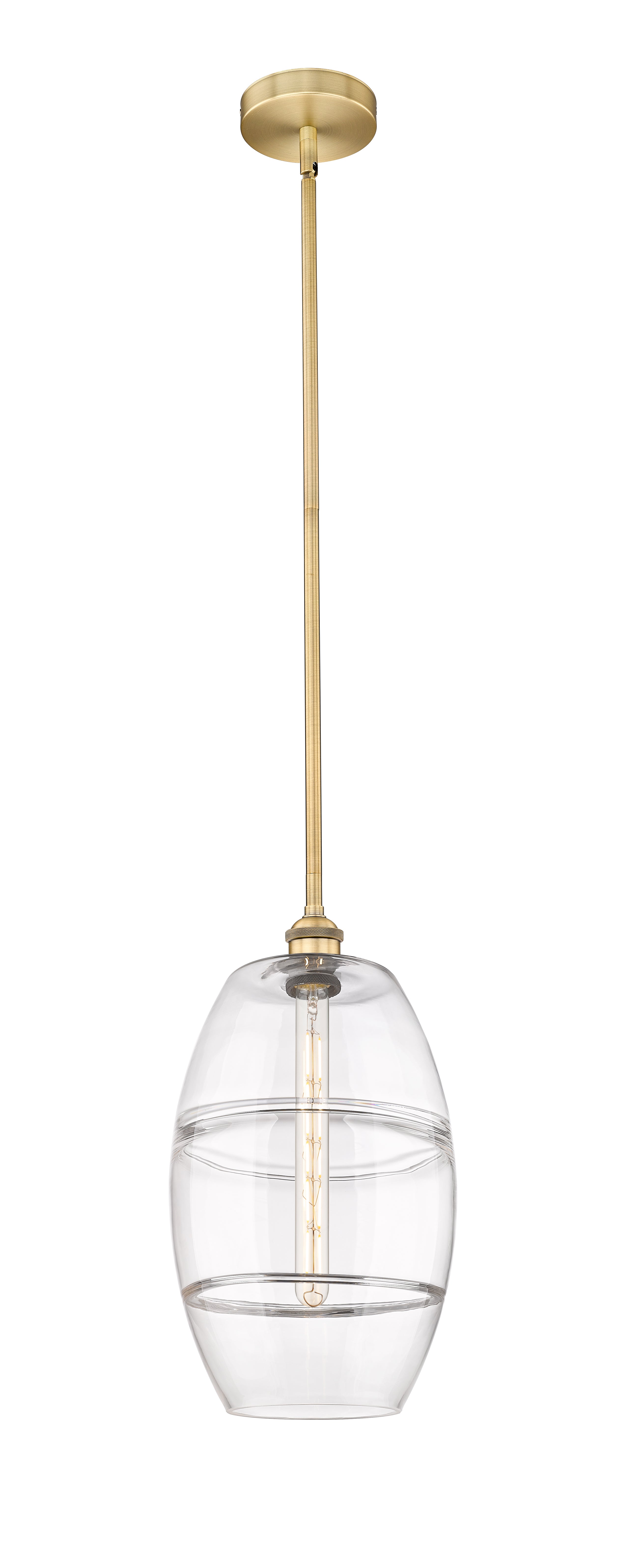 Edison Mini Pendant Antique Brass Finish