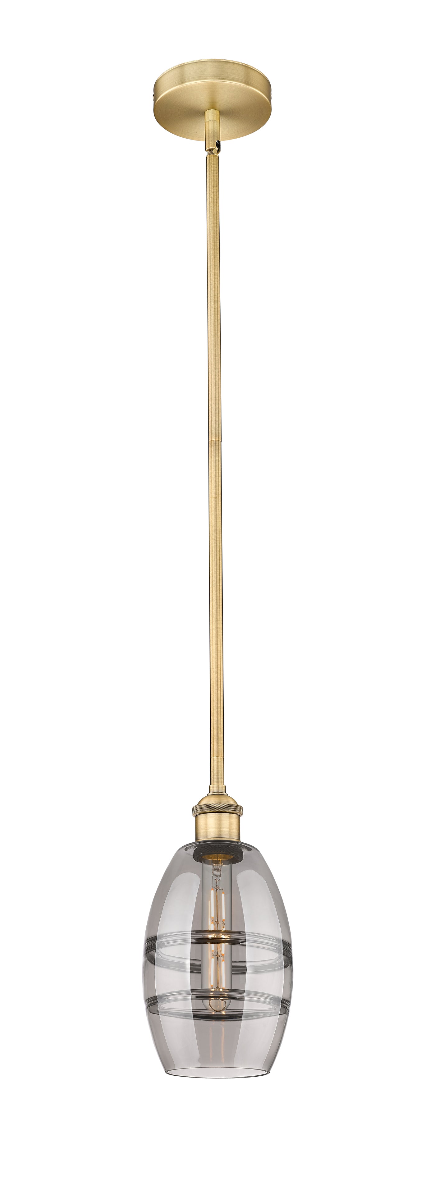 Edison Mini Pendant Antique Brass Finish